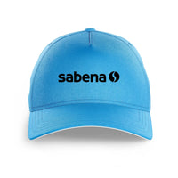 Thumbnail for Sabena logo printed on light blue cap