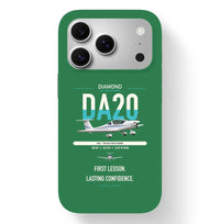 Thumbnail for Diamond DA20 design on green magsafe iphone case, for iPhone 17 Pro
