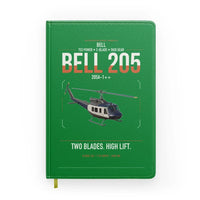Thumbnail for Bell 205A-1++ design on green notebook