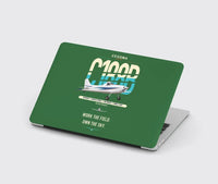 Thumbnail for Cessna A188B AgTruck design on green MacBook case