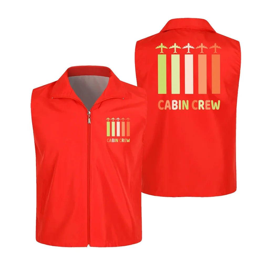 Colourful Cabin Crew Vest - view 8