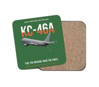 Thumbnail for KC-46A PEGASUS design on green 1 piece coaster