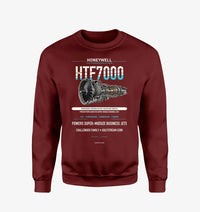 Thumbnail for HTF7000 design on wine red sweatshirt
