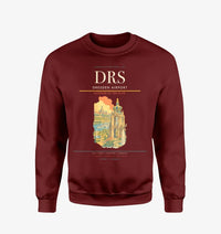Thumbnail for Dresden Airport (DRS) design on wine red sweatshirt
