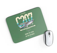 Thumbnail for Cessna T207A Stationair 8 design on green rectangle mouse pad