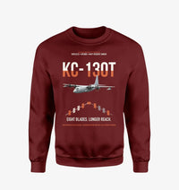 Thumbnail for KC-130T NP2000 design on wine red sweatshirt