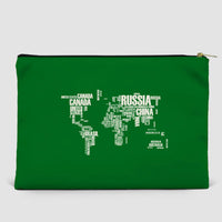 Thumbnail for World Map Zipper Pouch - view 8