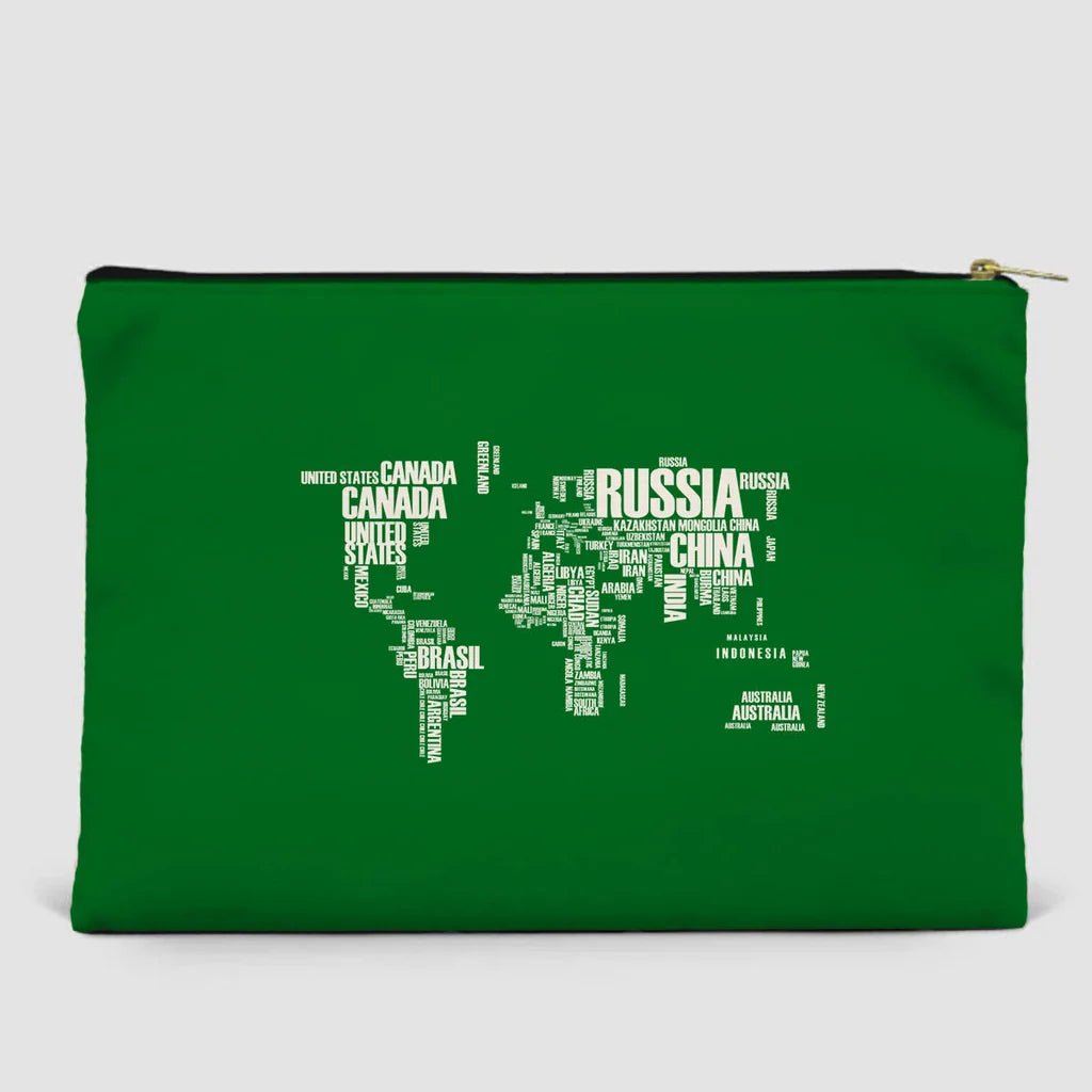 World Map Zipper Pouch - view 8