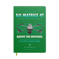 Thumbnail for DJI Matrice 4T design on green notebook