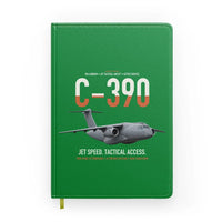 Thumbnail for C-390 Millennium design on green notebook
