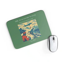 Thumbnail for VINTAGE G4344 - The Avalanche Watch - Designed Mouse Pads design on green rectangle