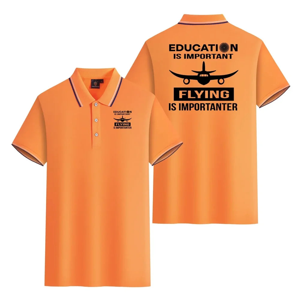 Flying is Importanter Polo Shirt - view 8