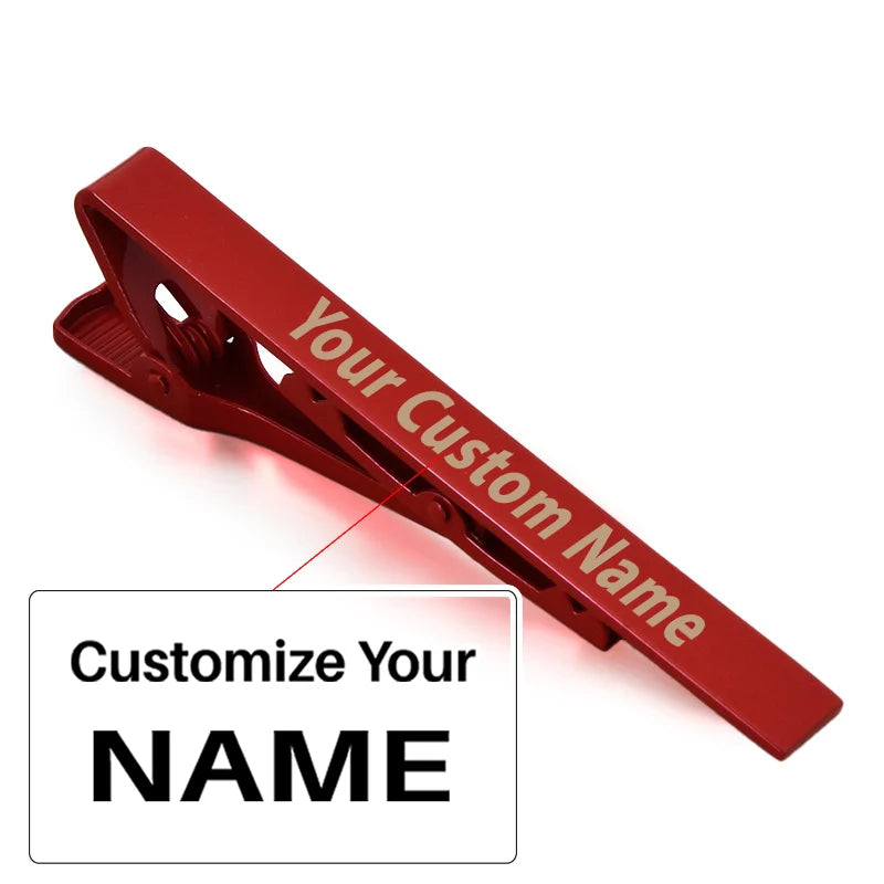 Customisable Name Tie Clip - view 15