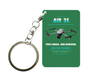 Thumbnail for DJI Air 3S Key Chain design on green key chain