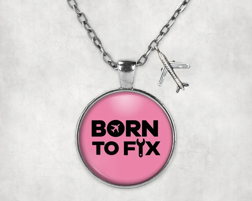 Born To Fix Airplanes Necklace - view 8