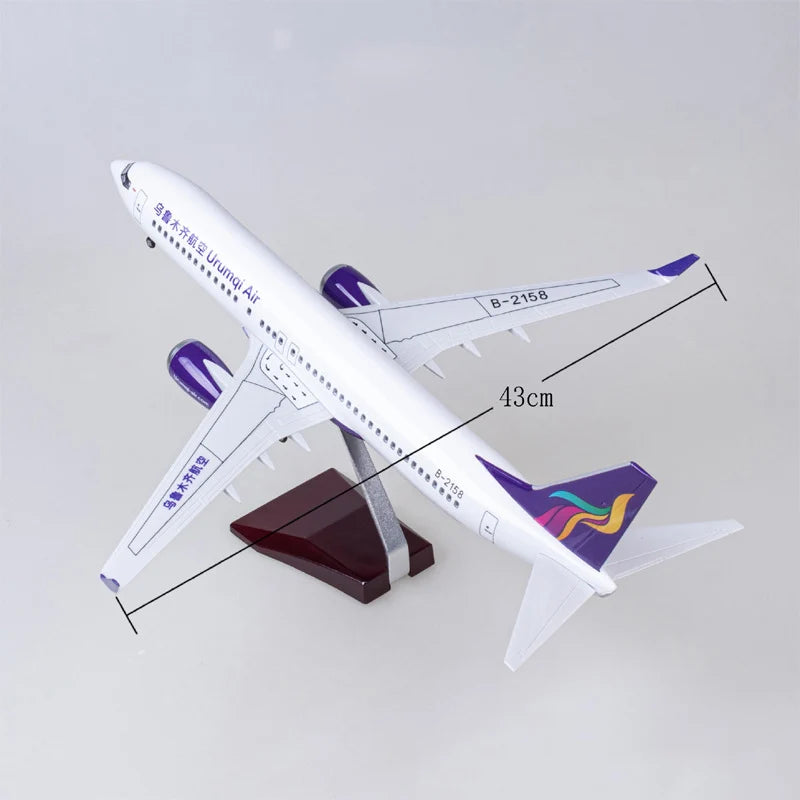 Customisable Boeing 737 Model Airplane - view 8