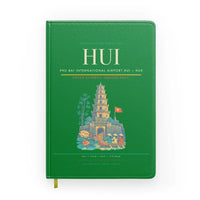 Thumbnail for Phu Bai International Airport (HUI) design on green notebook