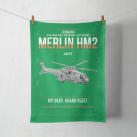 Thumbnail for Leonardo AW101 Merlin HM2 design on green towel