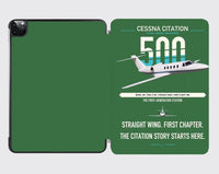 Thumbnail for Cessna Citation 500 - Citation I design on green ipad tablet case