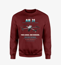 Thumbnail for DJI Air 3S design on wine red sweatshirt