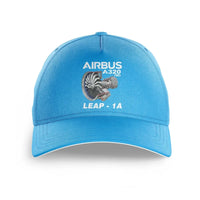 Thumbnail for Airbus A320neo & Leap 1A Engine printed hat - light blue