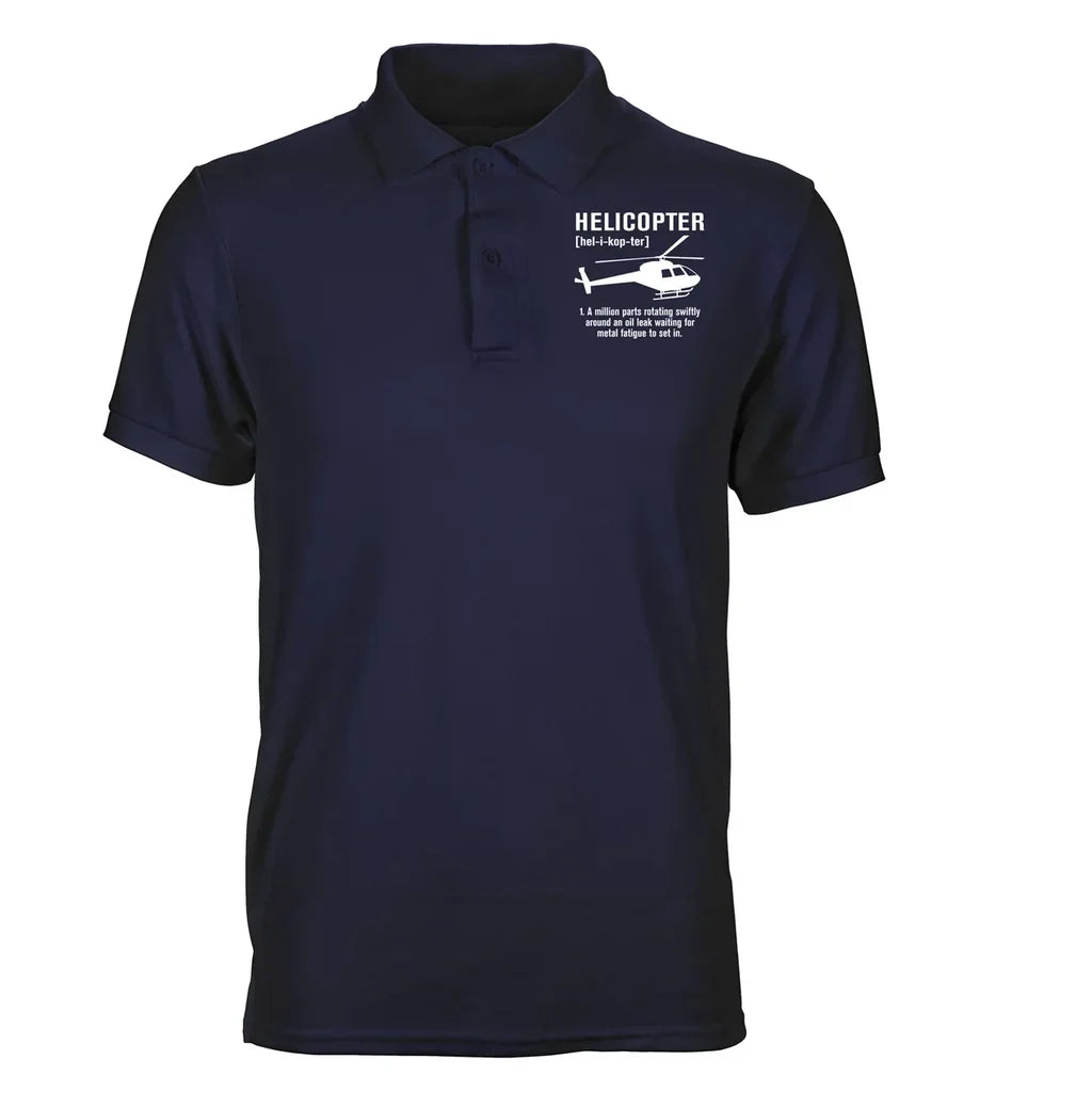 Customisable Helicopter Polo Shirt - view 8