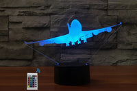 Thumbnail for Customisable Boeing 747 3D Lamp - view 10