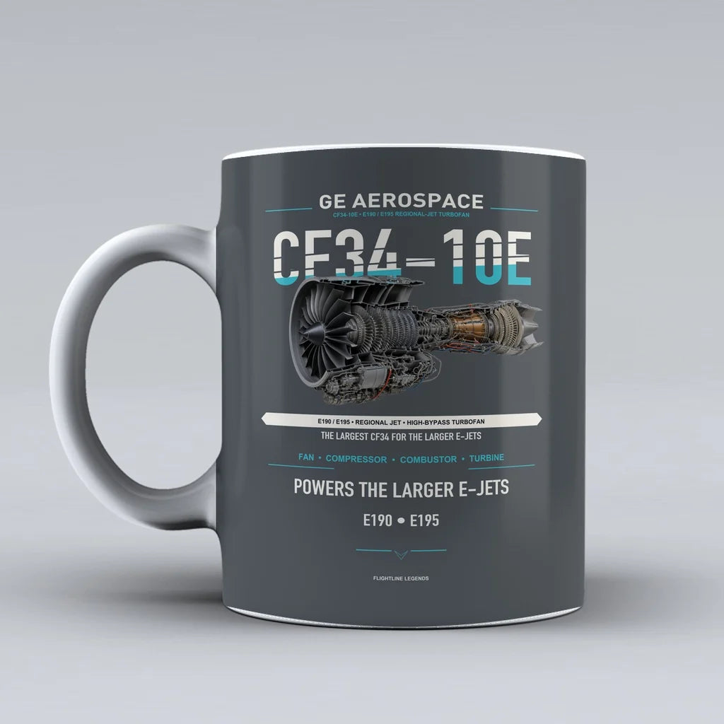Mug design on gray cf34 10e