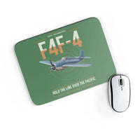 Thumbnail for F4F-4 Wildcat design on green rectangle mouse pad