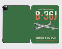 Thumbnail for B-36J Peacemaker design on green ipad tablet case
