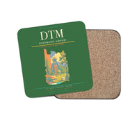 Thumbnail for Dortmund Airport (DTM) design on green 1 piece coaster