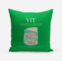 Thumbnail for Vitoria Airport (VIT) design on green pillow