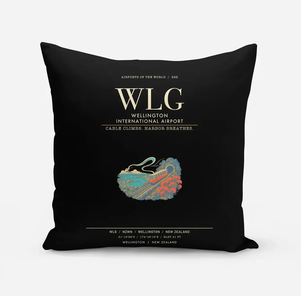 Wellington International Airport WLG - Black