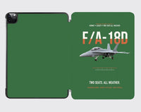 Thumbnail for F-A-18D Hornet Two Seats All Weather design on green ipad tablet case