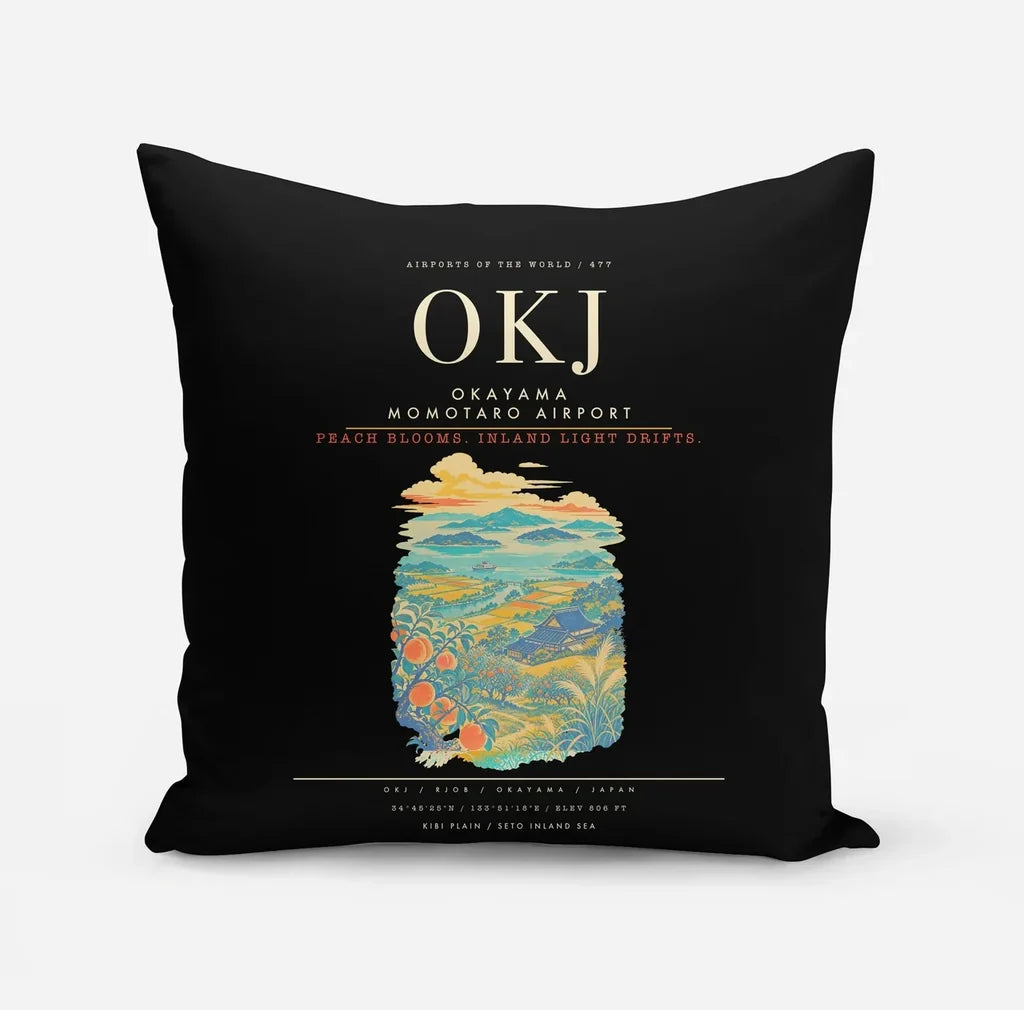 Okayama Momotaro Airport OKJ - Black