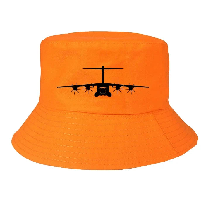 Airbus A400M Silhouette summer hat - orange