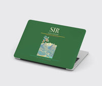 Thumbnail for Sion Airport (SIR) design on green MacBook case