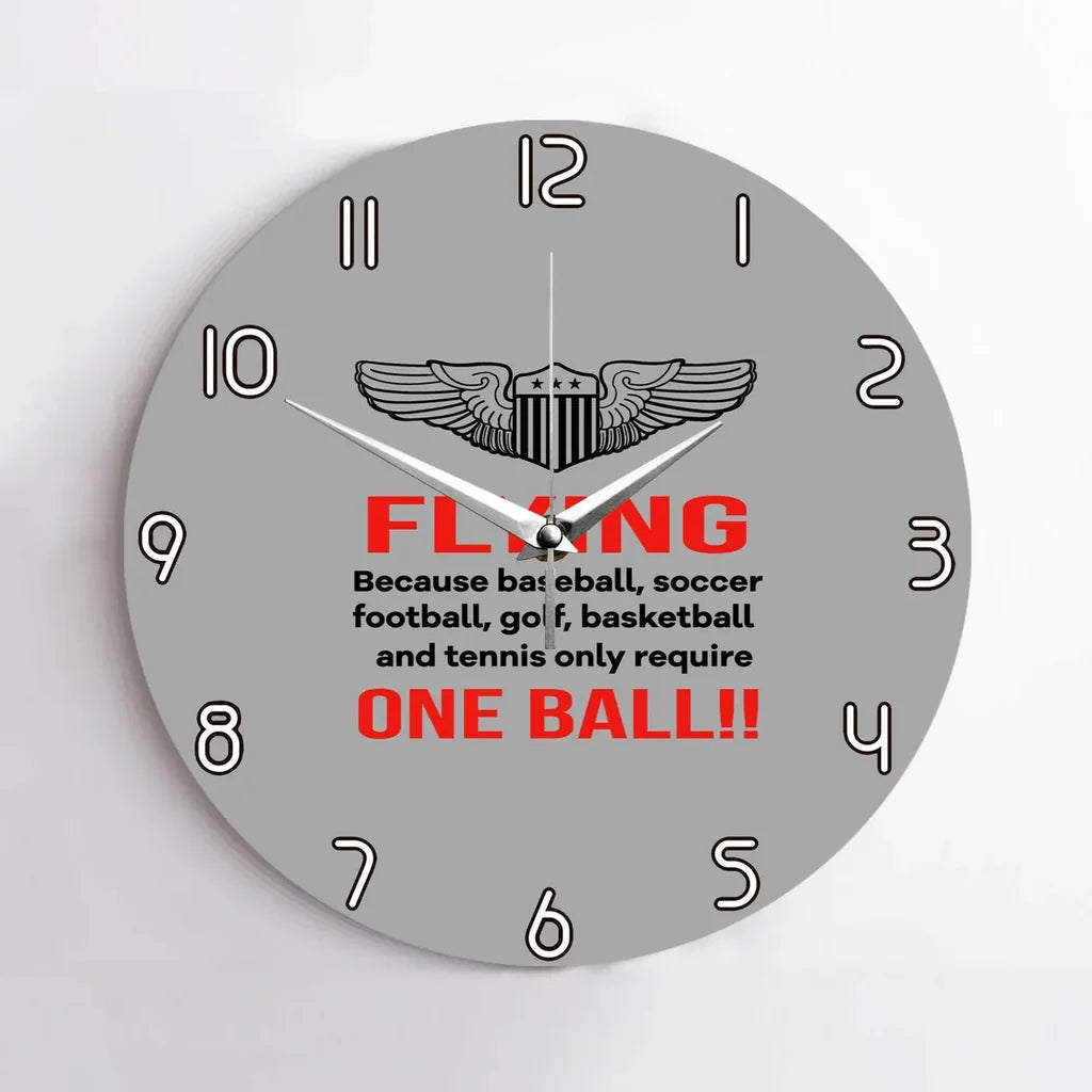 Flying One Ball Wall Clock - view 8