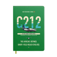 Thumbnail for CASA C-212-300 Aviocar design on green notebook