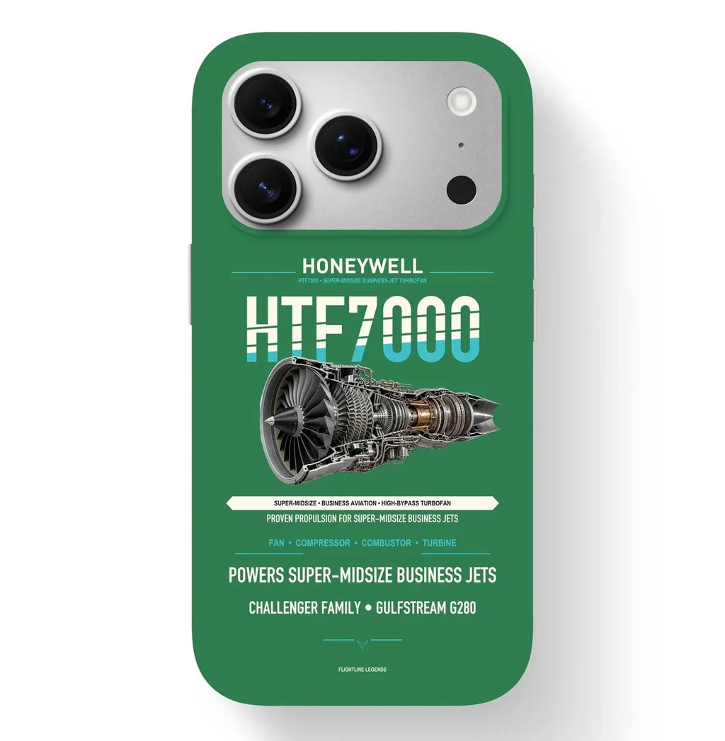 HTF7000 Case design on green iphone case