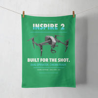 Thumbnail for DJI Inspire 2 design on green towel