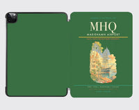 Thumbnail for Mariehamn Airport (MHQ) design on green ipad tablet case