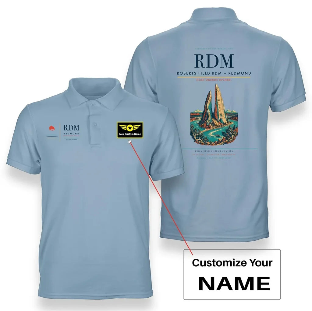 Roberts Field RDM — Redmond Light Blue+Name