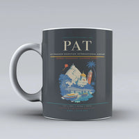 Thumbnail for Prakash Narayan International Airport PAT Mug design on gray jay
