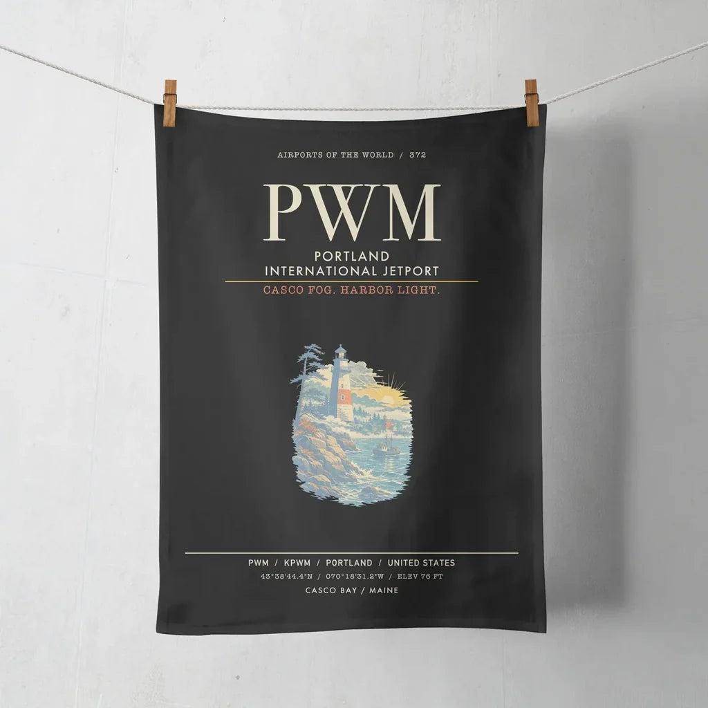 Portland International Jetport PWM - Black