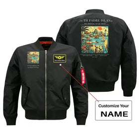 South Padre Island City Series Bomber Jacket