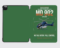 Thumbnail for MD Helicopters MD 902 Explorer design on green ipad tablet case