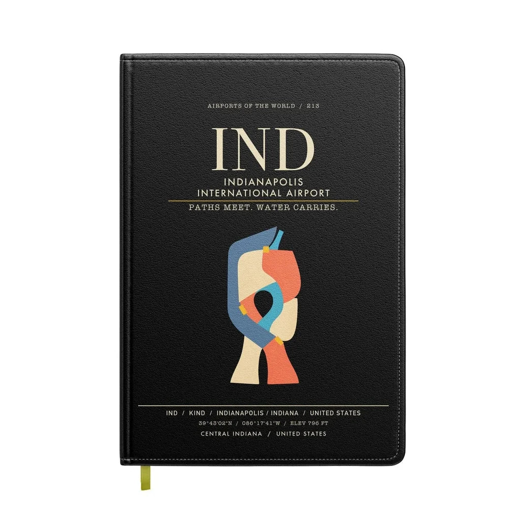 Indianapolis International Airport IND - Black