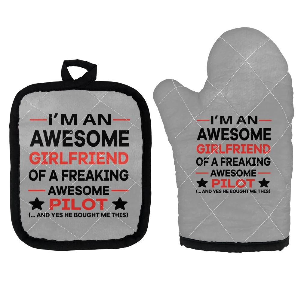 I am an Awesome Girlfriend Gloves - view 8