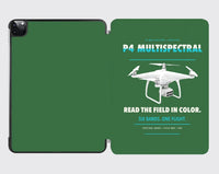 Thumbnail for DJI P4 Multispectral design on green ipad tablet case